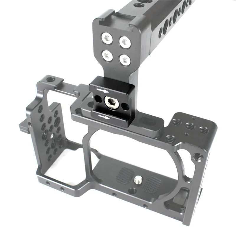 Daily 2Set 1/4 Thread Cold Hot Shoe Mount Adapter For DSLR Camera Cage Rig /Flash /LED Light /Microphone /Monitor Mounting