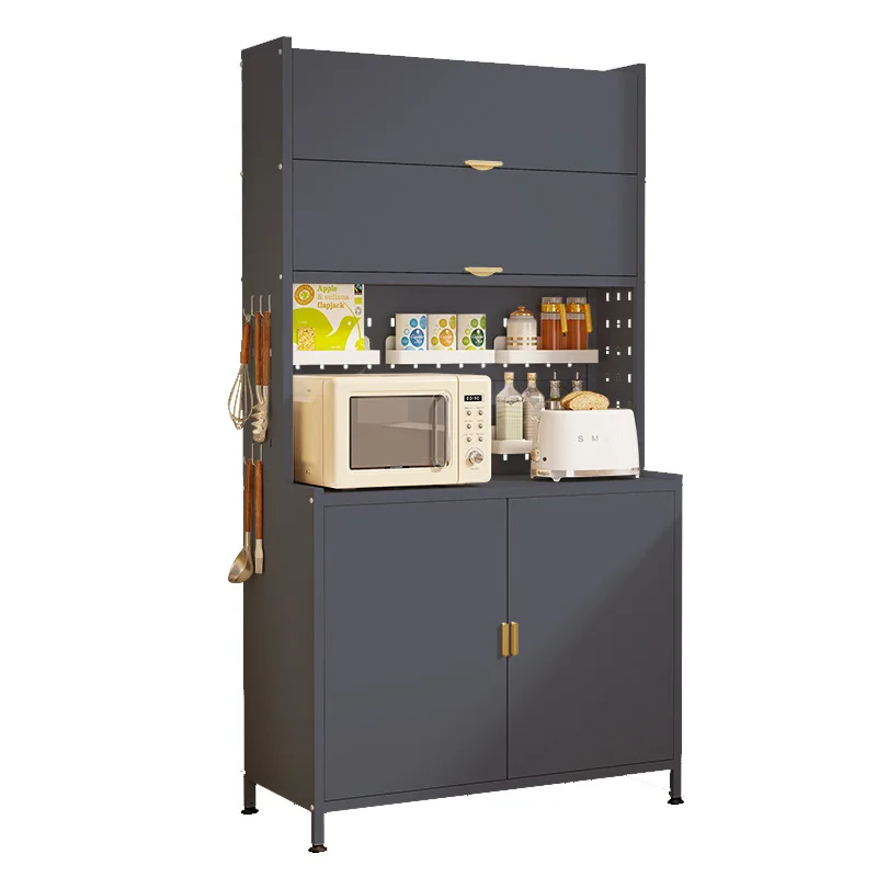

Household dust locker kitchen multi functional shelf