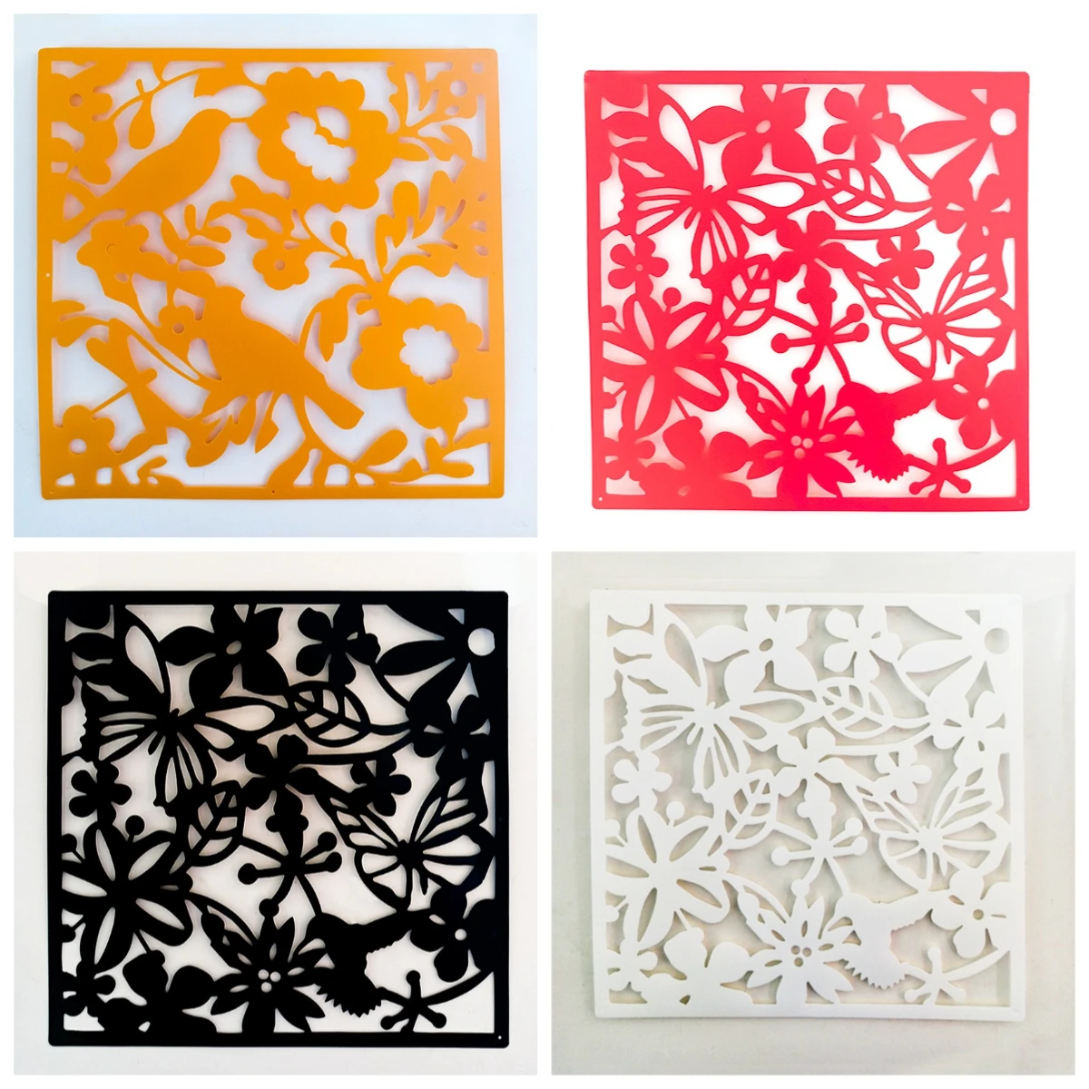 

PVC Laser Cut Hanging Room Divider Screen - Modern Adhesive Wallpaper Partition for Living Room Hotel Lobby, Home Decor