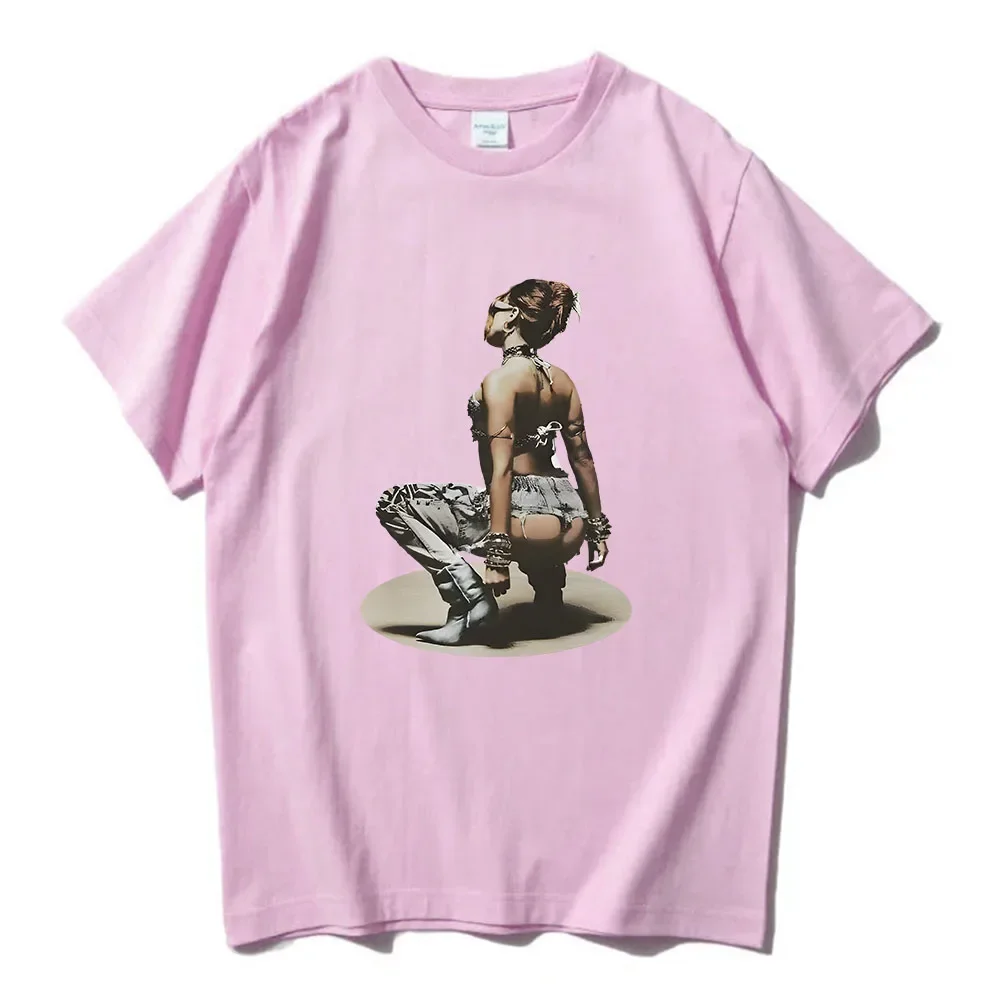 Summer new short sleeve fashion trend printed T-shirt Men's personality street wear loose breathable absorbent pure cotton top