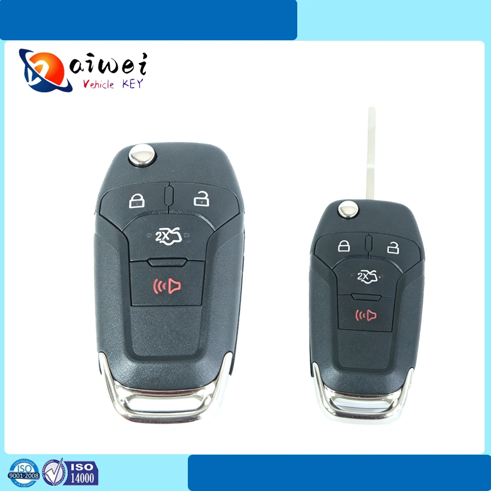 

3 Buttons Smart Remote Key Fob 433MHz 4A Chip For Jeep Grand Cherokee Keyless Entry Proximity Car Key Replacement High Quality