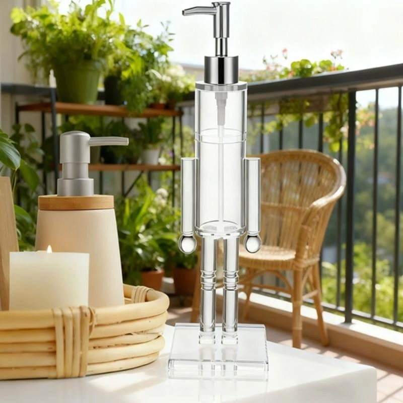 

Рождественский дозатор для мыла «Щелкунчики» Держатель для жидкого мыла для ручной стирки для ванной комнаты 87HA