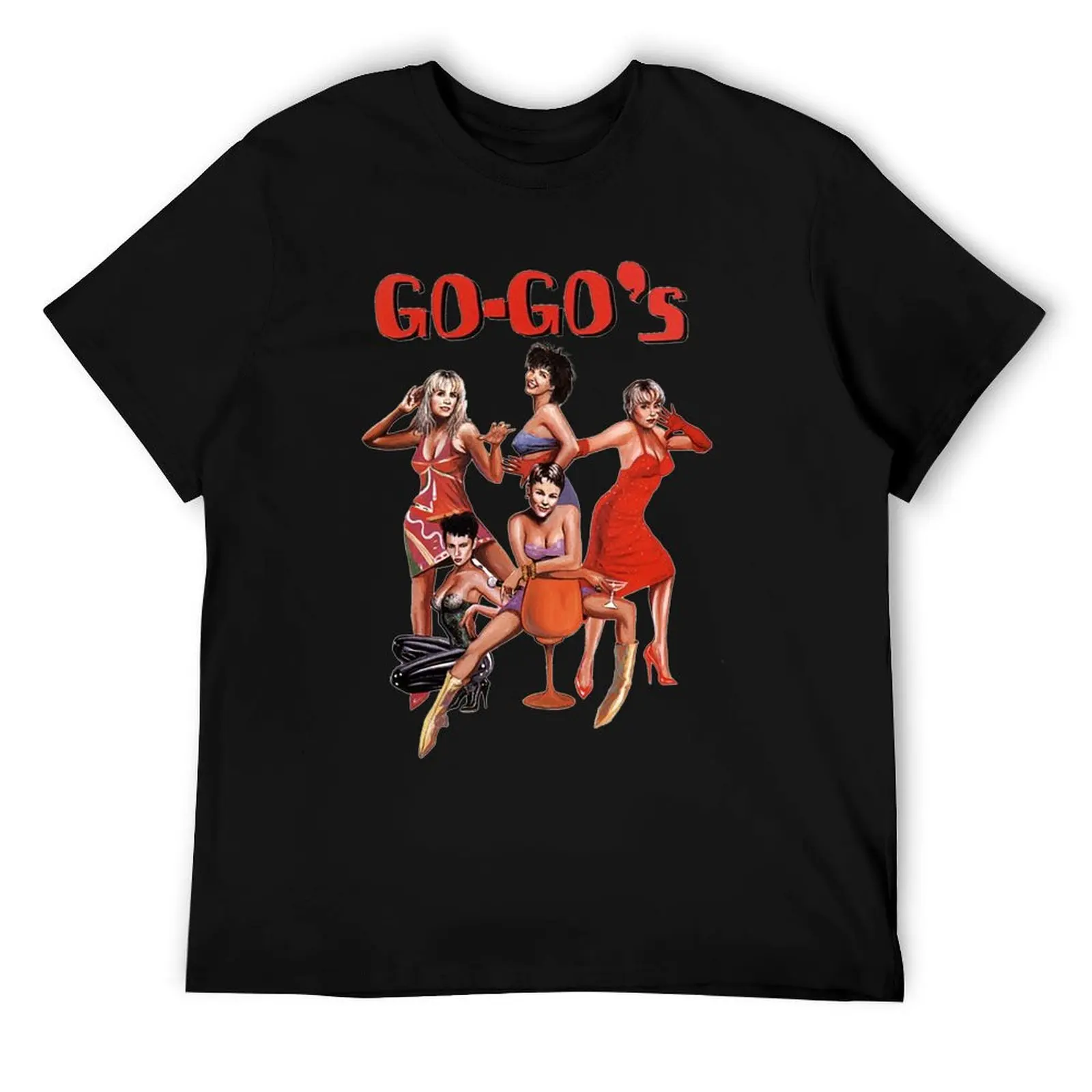 

The Go Gos T-Shirtgos T-Shirt t shirt man designer funny t shirts cotton man graphic t shirt T-Shirt