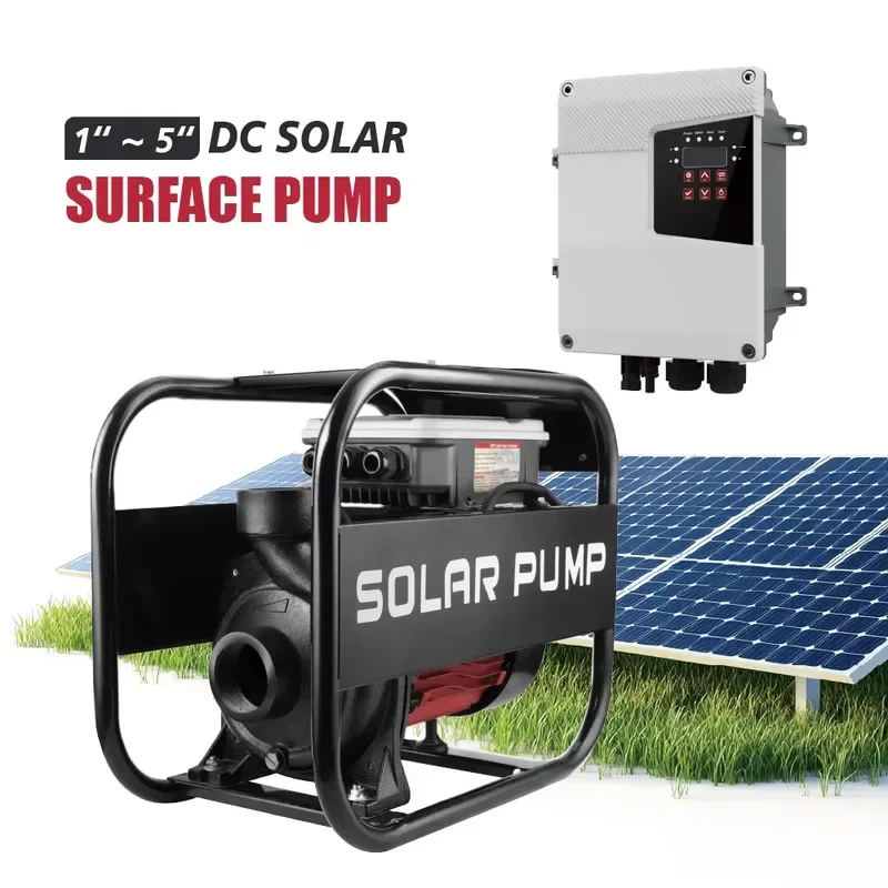 Zri High Pressure Centrifugal Pump Brushless DC Solar Ground Water Pump with MPPT Controller for Agricultural OEM