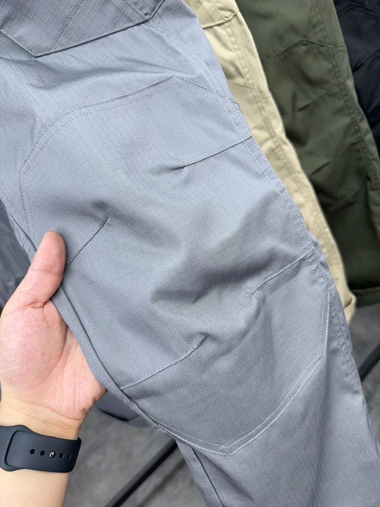 Svip Xiong 600 الرجال في الهواء الطلق مريحة مستقيم الساق سراويل تقليدية لون نقي الخريف Faion ملابس العمل بنطلون #4