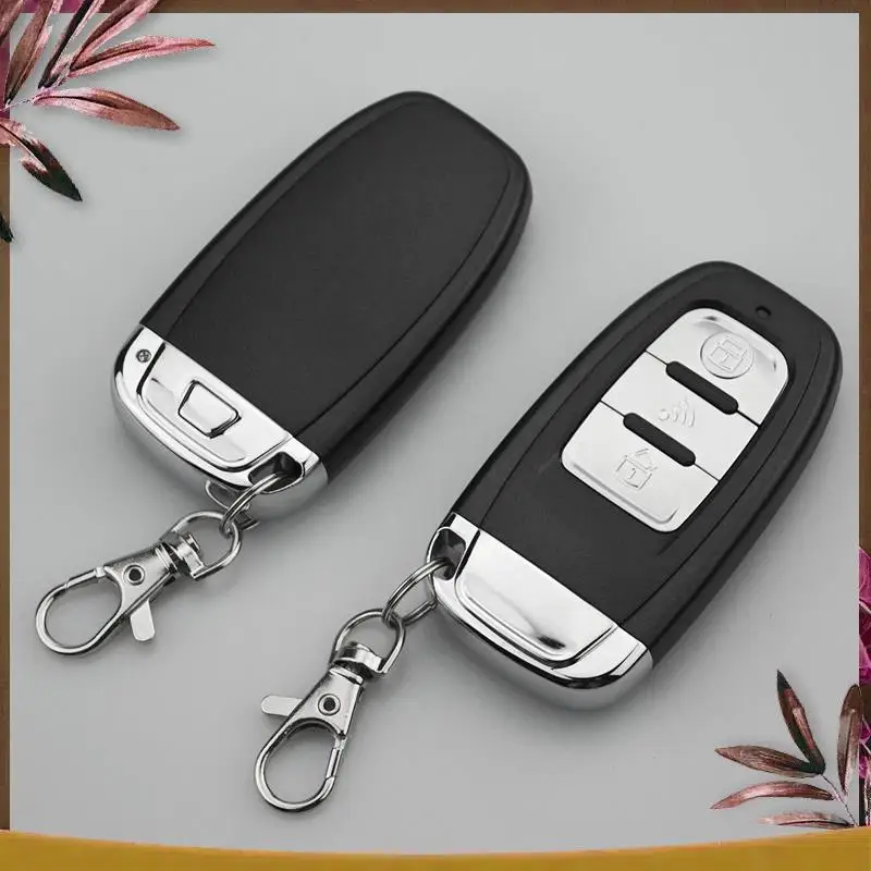 AB59-Car Mobilephone Remote Control Engine Start One Button Start Stop Black Universal Autostart Keyless Entry System Central Lo