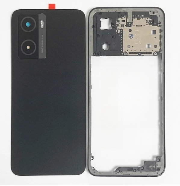 oppo-a57s-用バックバッテリーカバーリアドアパネルハウジングカバーとカメラレンズ交換部品