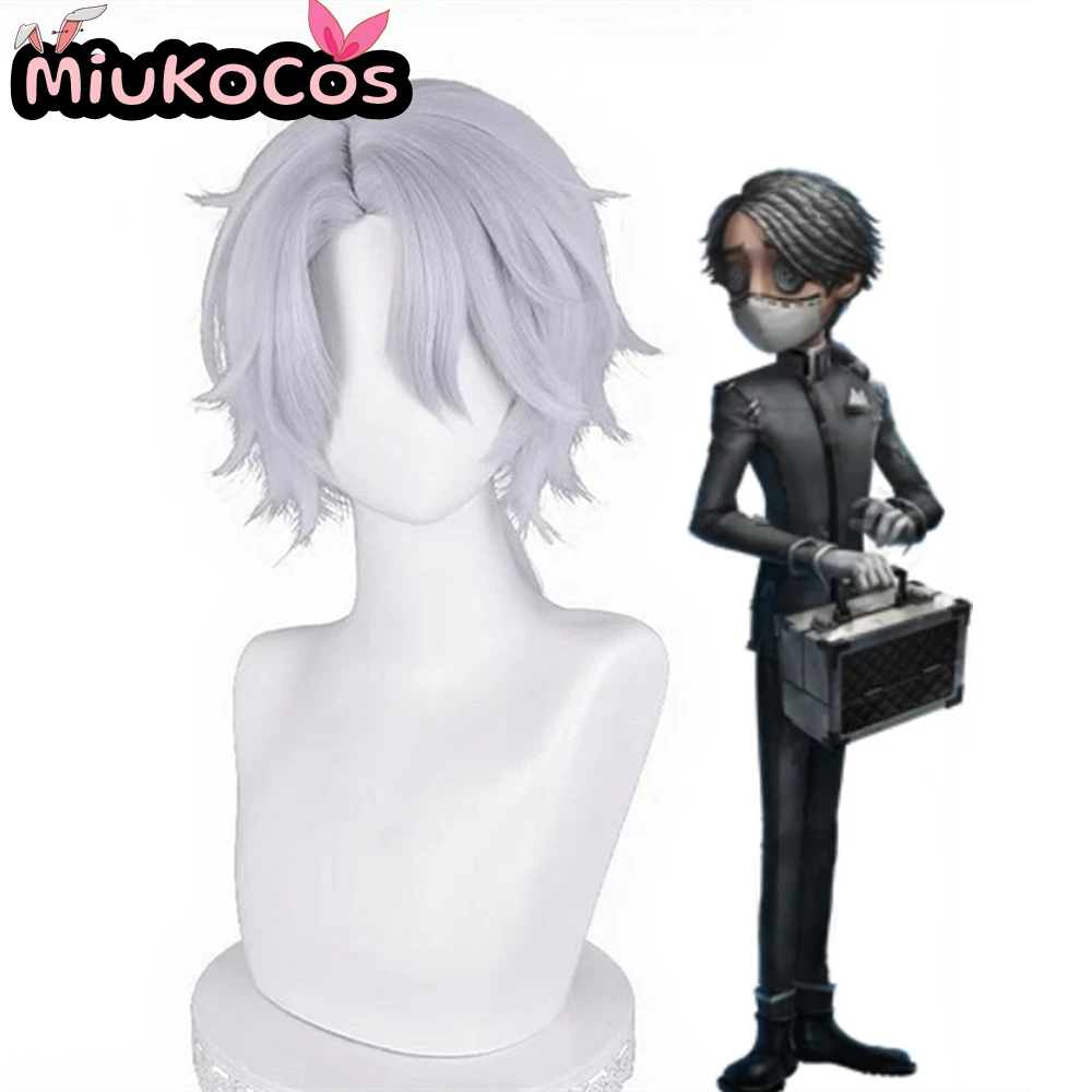 

IN STOCK Embalmer Fool's Gold Aesop Carl Cosplay Wig MiukoCosplay Game Identity Ⅴ Cosplay