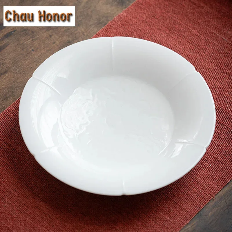 

Керамический держатель для чайника, 17 см, из белого фарфора