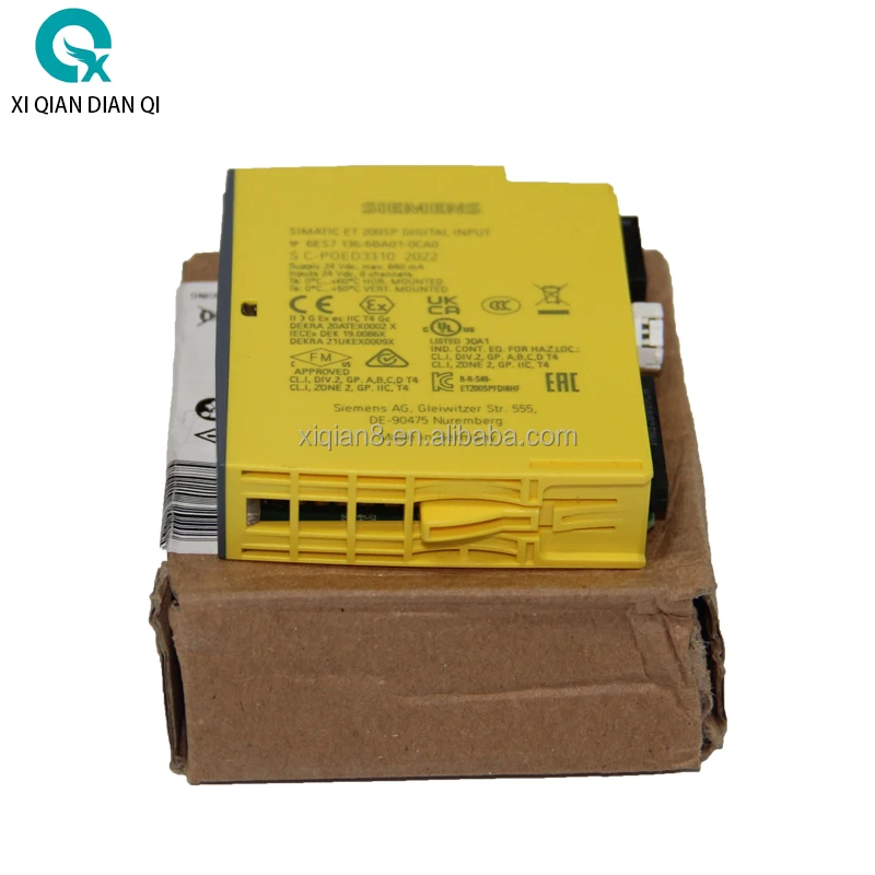 

Siemens Industrial Controls Modules Input Output Module for PLC Controllers 6ES7136-6DB00-0CA0