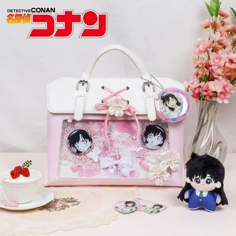 

Detective Conan Rachel Moore Anime Merchandise Backpack Comic Convention Girl Uniform Bag Handheld Backpack Festival Gift