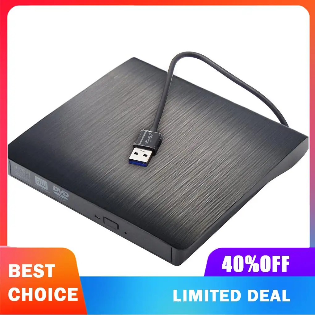 

Disk Reader External DVD-ROM DVDs Player Fast Transmission Computer Accessories Household Supplies Optical Drive