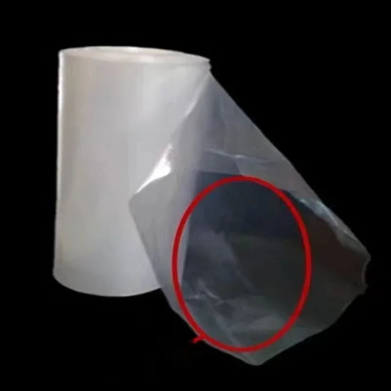 PE Heat Shrink Film Thickened Tear Resistant and Shrinkable Cylindrical Films Mineral Water Beer Cola Packaging Tube Bag