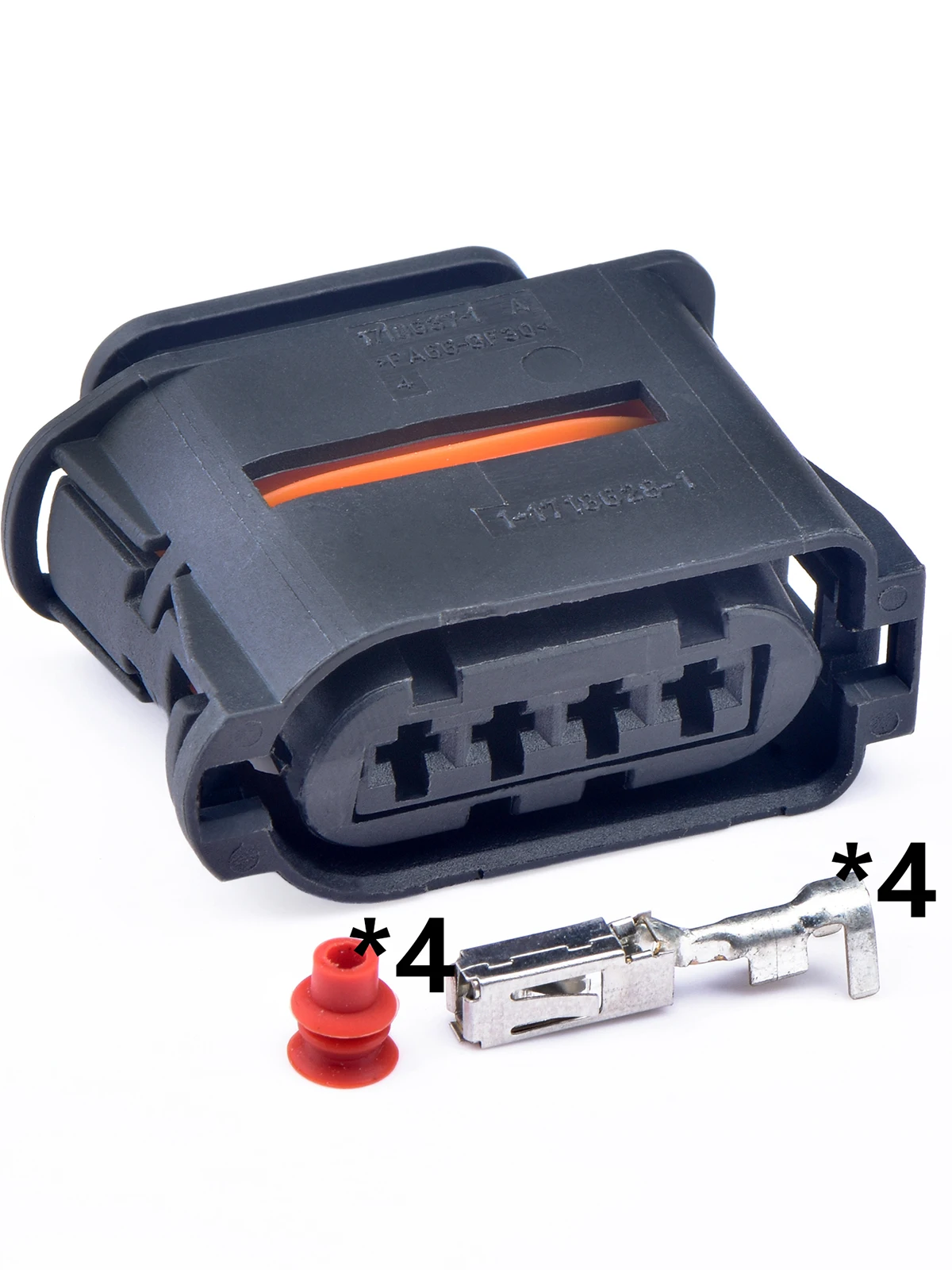 Connecteur étanche automobile femelle à 4 broches, prise de capteur 1-1718628-1 1718637-1 avec broches pour Buick Opel Chevrolet GM