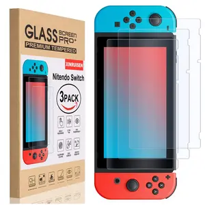 강화 유리 스크린 프로텍터 호환 Nintendo Switc/ Switch Lite/ Switch Oled Hard Protector Film for Switch Game Console 8 최고의 판매 스위치 유리 -17