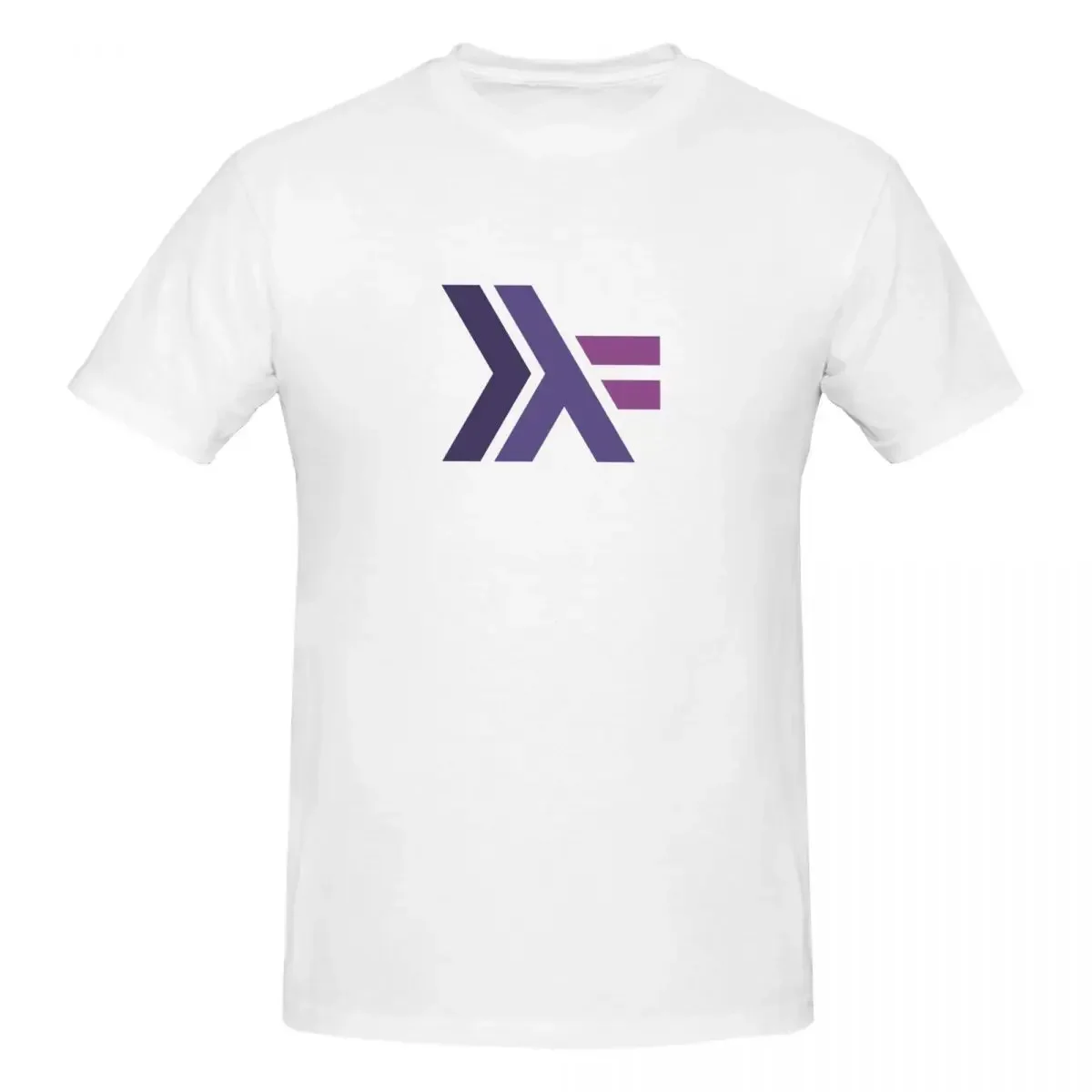 Haskell Official 100% Cotton T-shirt Male Oversized T Shirts Men O-Neck Short Sleeve S-6XL