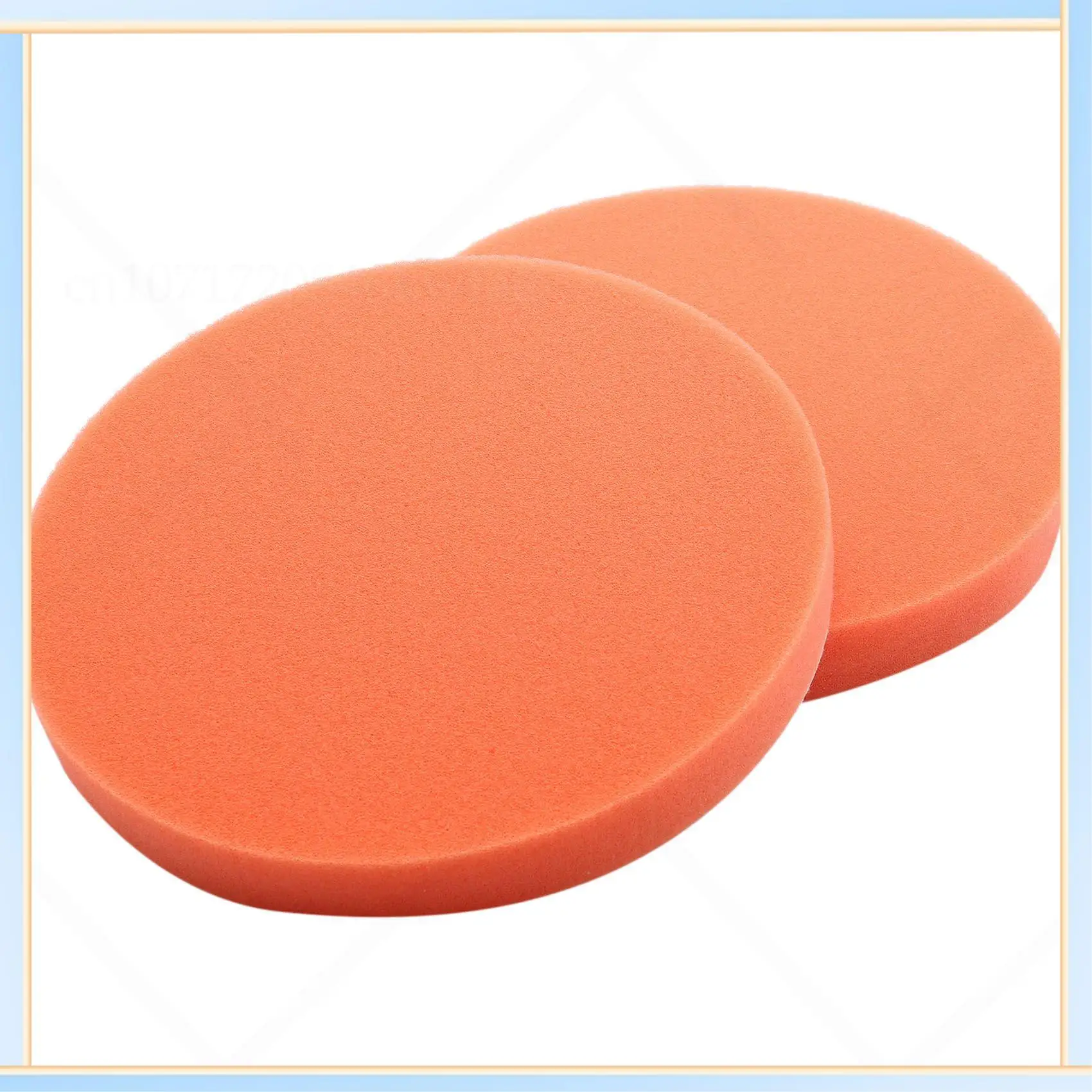 

-A60I 10 шт., 180 мм, 7 дюймов, плоская губка, комплект полировальных подушечек для полировки автомобиля, чистая вощеная автокраска, уход за краской