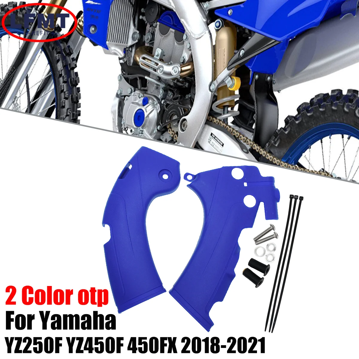 Osłona ramy motocykla osłona modernizacja Motocross dla Yamaha WR250 WR450 YZ250F YZ450F YZ450FX 2018 2019 2020 2021 2022