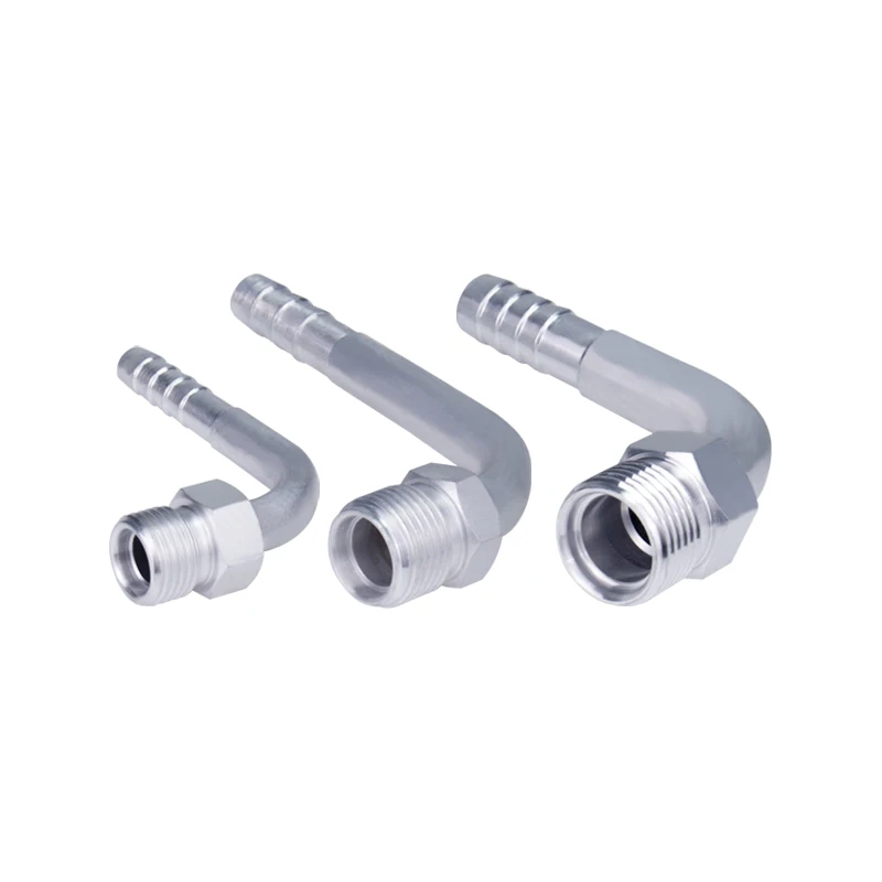 Герметичный 90° °   Комплект фитингов с колючками мужской ( # 6/ # 8/ # 10) — уплотнительное кольцо в комплекте для шланга хладагента кондиционера