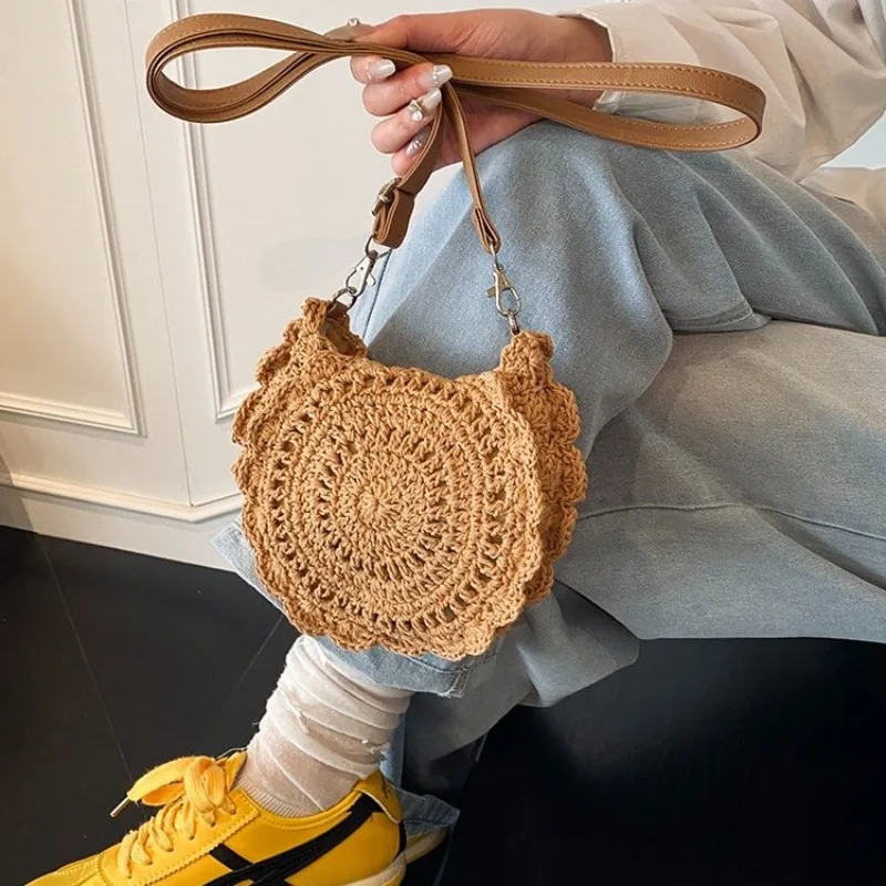 

Роскошная минималистичная сумка для подгузников для женщин, дизайнерская элегантная сумка через плечо, винтажная шикарная сумка-тоут из кожи с большой вместимостью