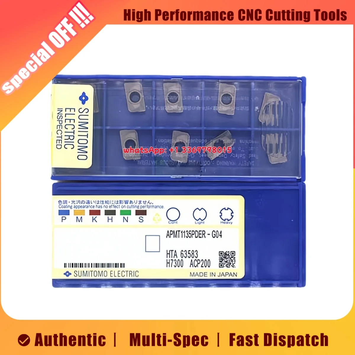 

10pcs Original APMT APMT1605 08 PDER-H ACZ350 ACZ310 ACZ330 Milling Insert