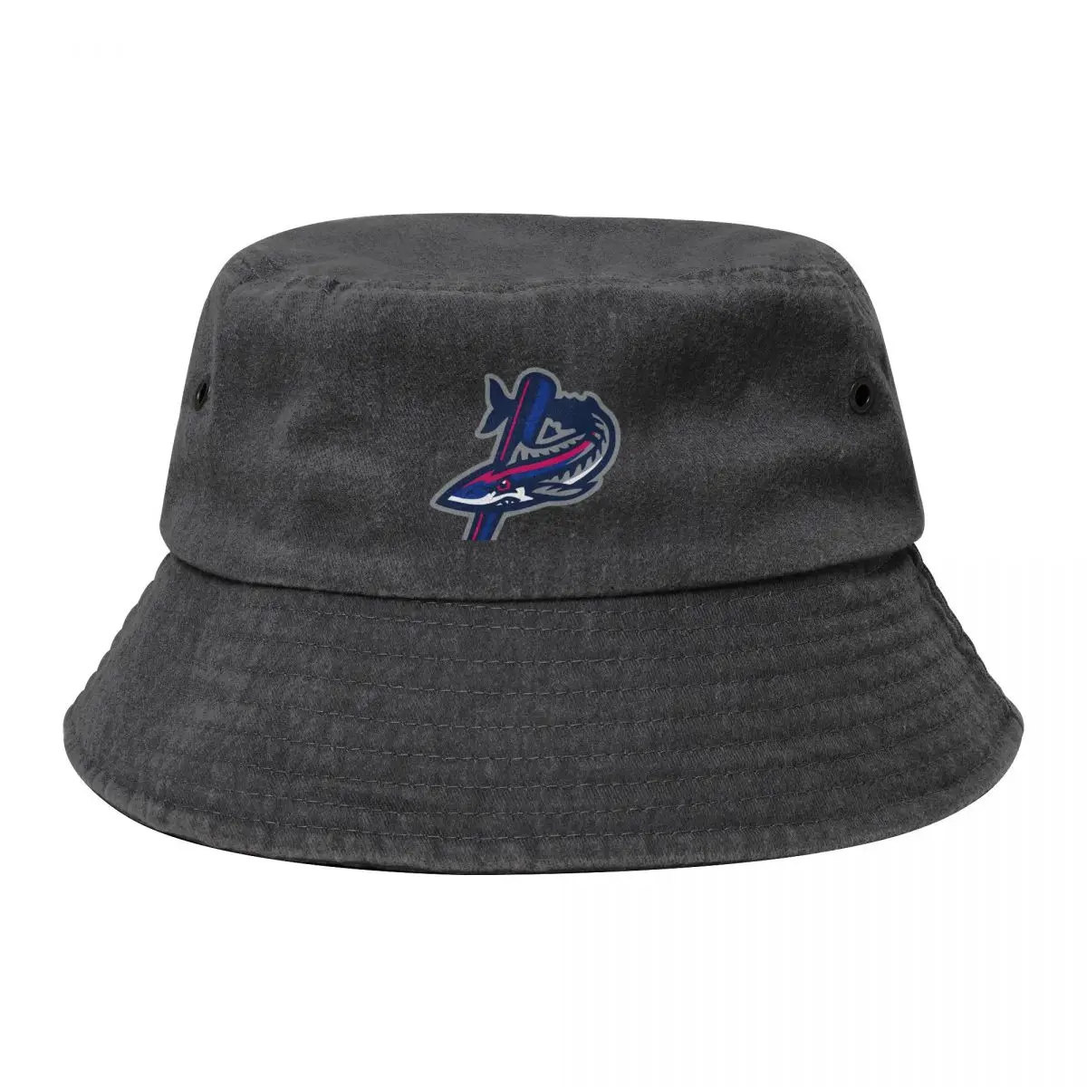 

Blue-Pensacola Classic Bucket Hat Rugby Hat Beach For Man Women's