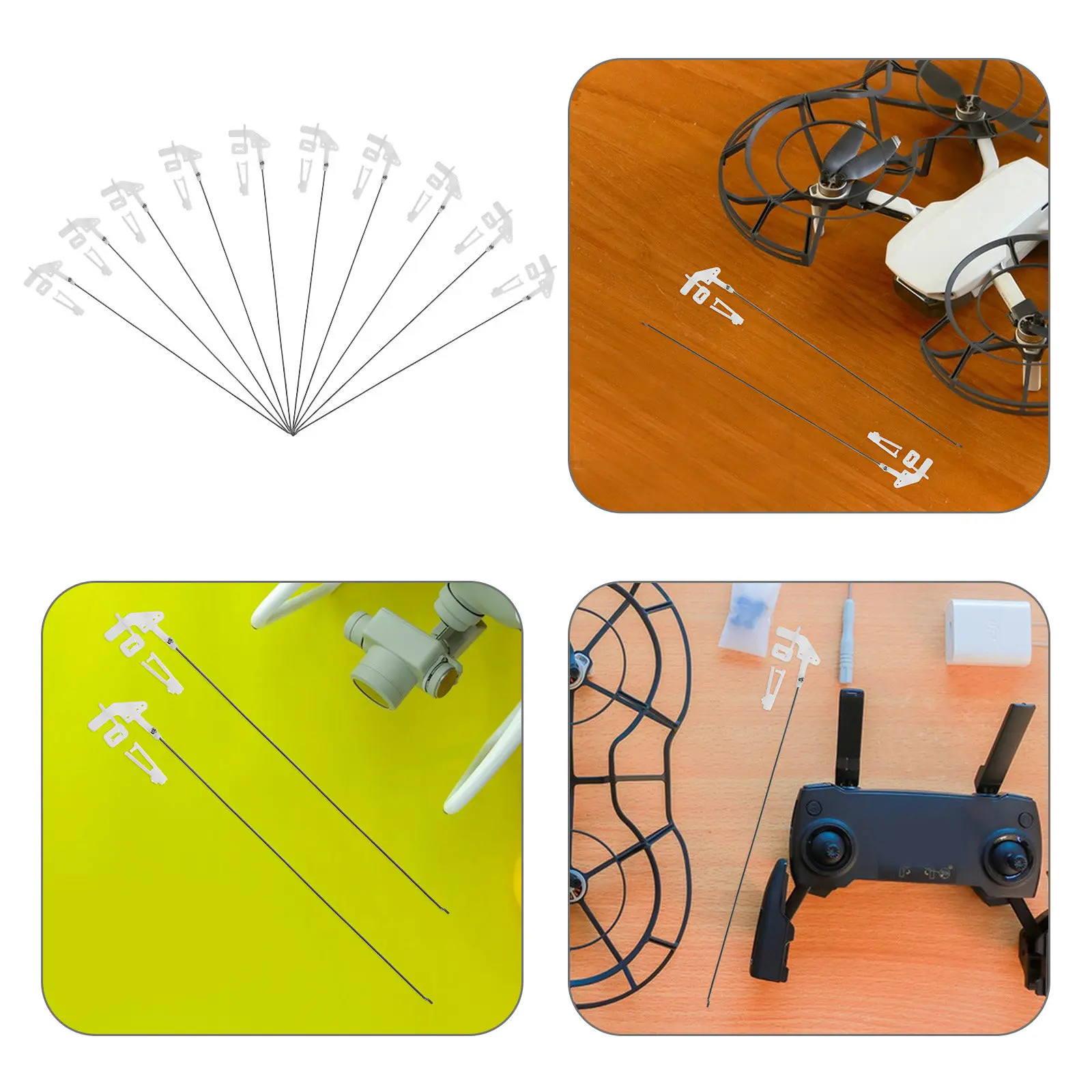 

20 комплектов металлических ограничителей тяг управления для радиоуправляемых самолетов, запчасти для самолетов с фиксированным крылом, для самостоятельной сборки