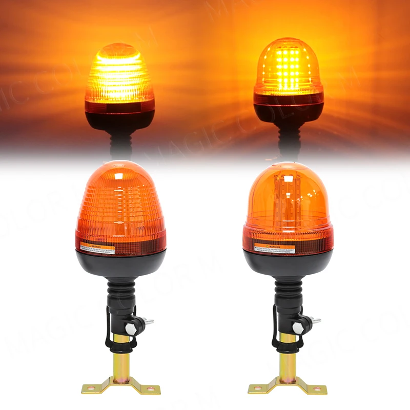 LED Car Truck Agriculture Strobe Light Flashing Warning Vehicle Trialer Emergency Safety Beacon Lamp Ceiling Security Alarm