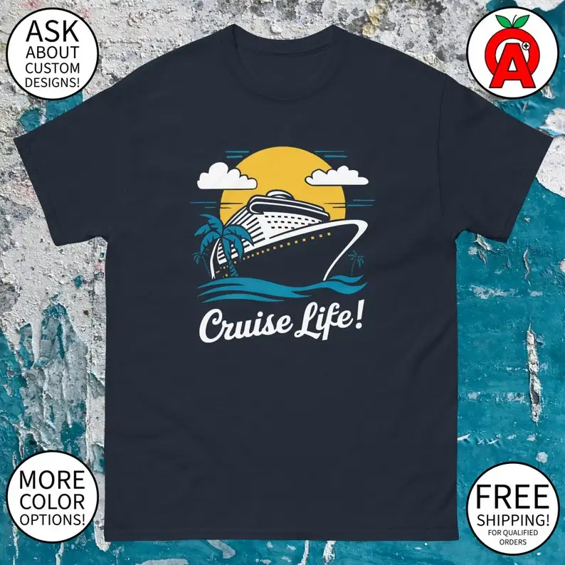 Cruise Life Vintage Distressed Tee