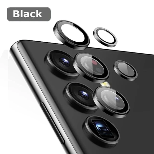 Kameraring für Samsung Galaxy S25 S24 Plus S23 Displayschutzfolie Objektivdeckel GlassS24+ S23+ S23 Fe Rückseite Objektiv