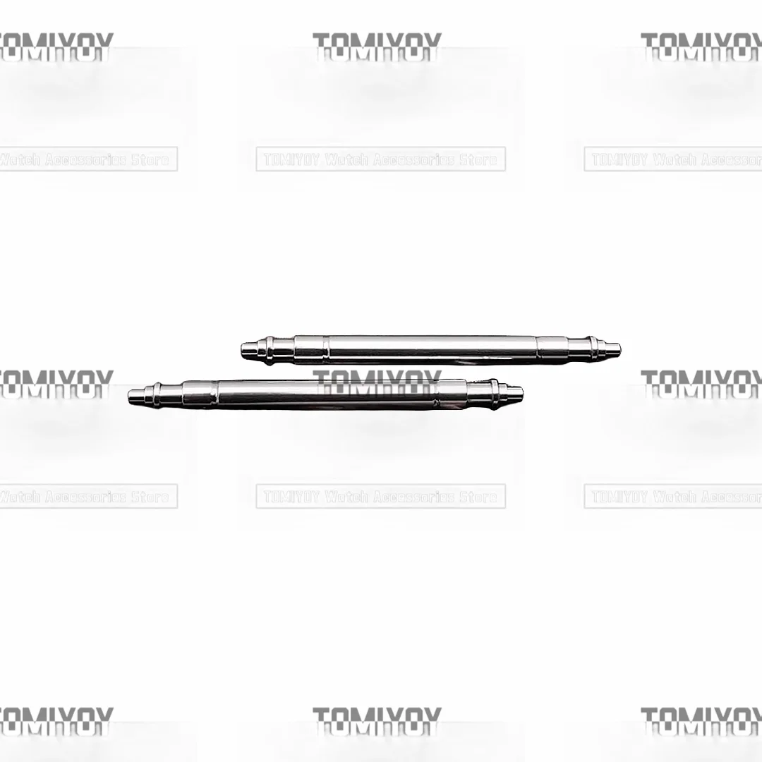 2PCS 1.8MM 316 Precision Steel Axis 19MM 20MM 21MM Spring Bar Fit For Omega Seahorse 600 Series Watch