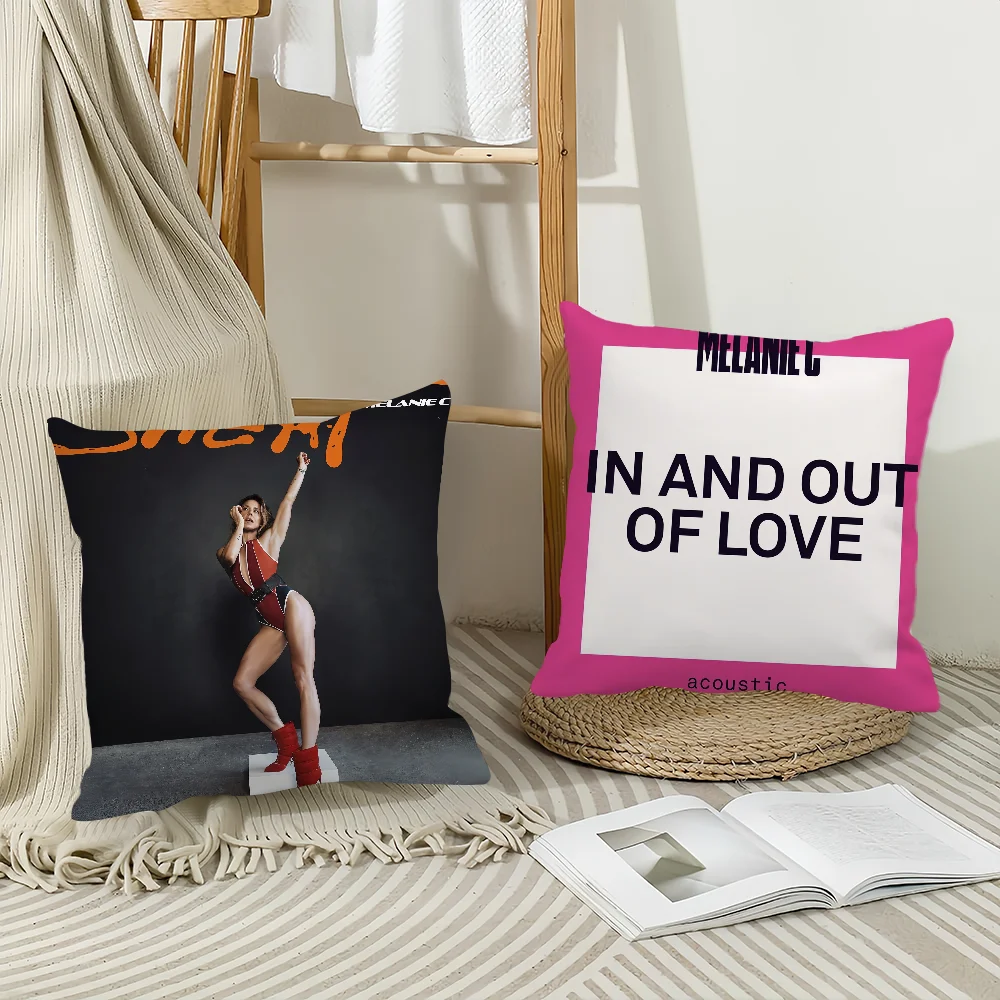 

Singer Melanie C Pillow Case Home Decoration Cushion Cover Suitable For Bedroom Car Office Sofa