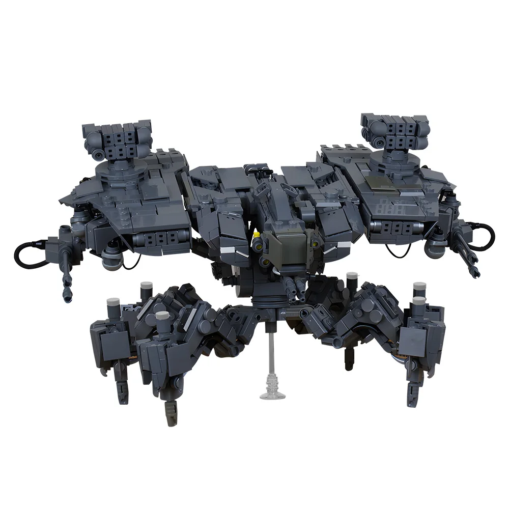 MOC Gmae Horizon Deathbringer Building Blocks Tremortusk Machinery Monster Model Bricks Collect Toys Gift for Adults Kids1583PCS