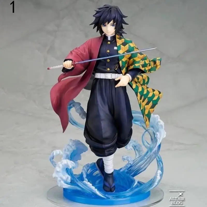 شيطان القاتل الطرفية Tomioka Giyuu الديكور حامل سطح المكتب الديكور الإبداعية الكرتون جديد Kawaii الساخن بيع هدية عيد