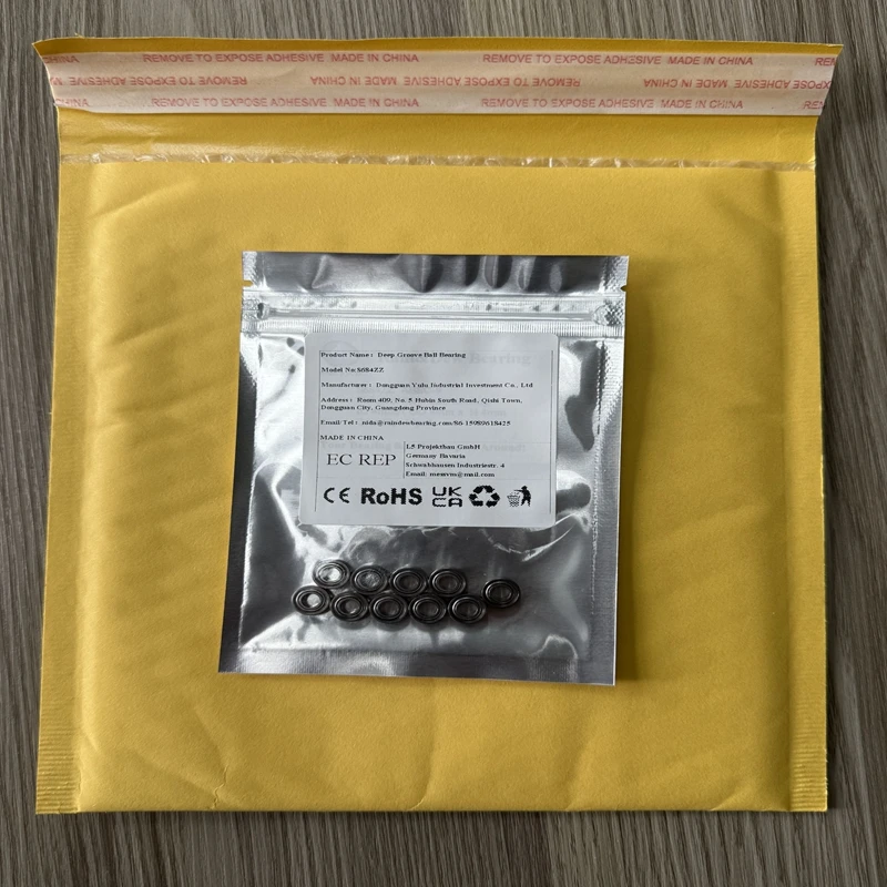 

10PCS S684ZZ 4x9x4 mm Stainless Steel Bearing ABEC-7 SMR104ZZSMR115ZZ SMR126ZZ SMR137ZZ SMR148ZZ S693ZZ S6901ZZ S6700ZZ S683ZZ