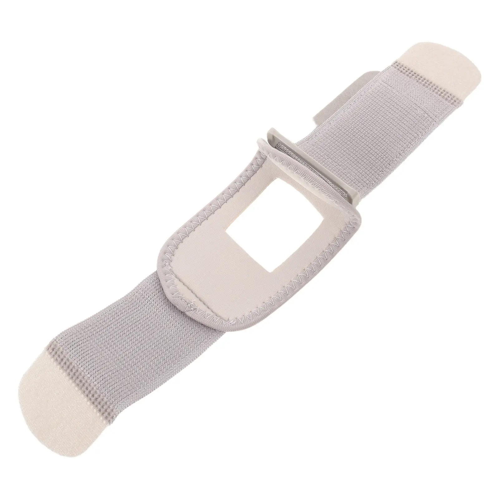 Funda protectora elástica gris para reloj inteligente, con acolchado antichoque, banda para el brazo transpirable, correa de reloj deportiva que absorbe la humedad.