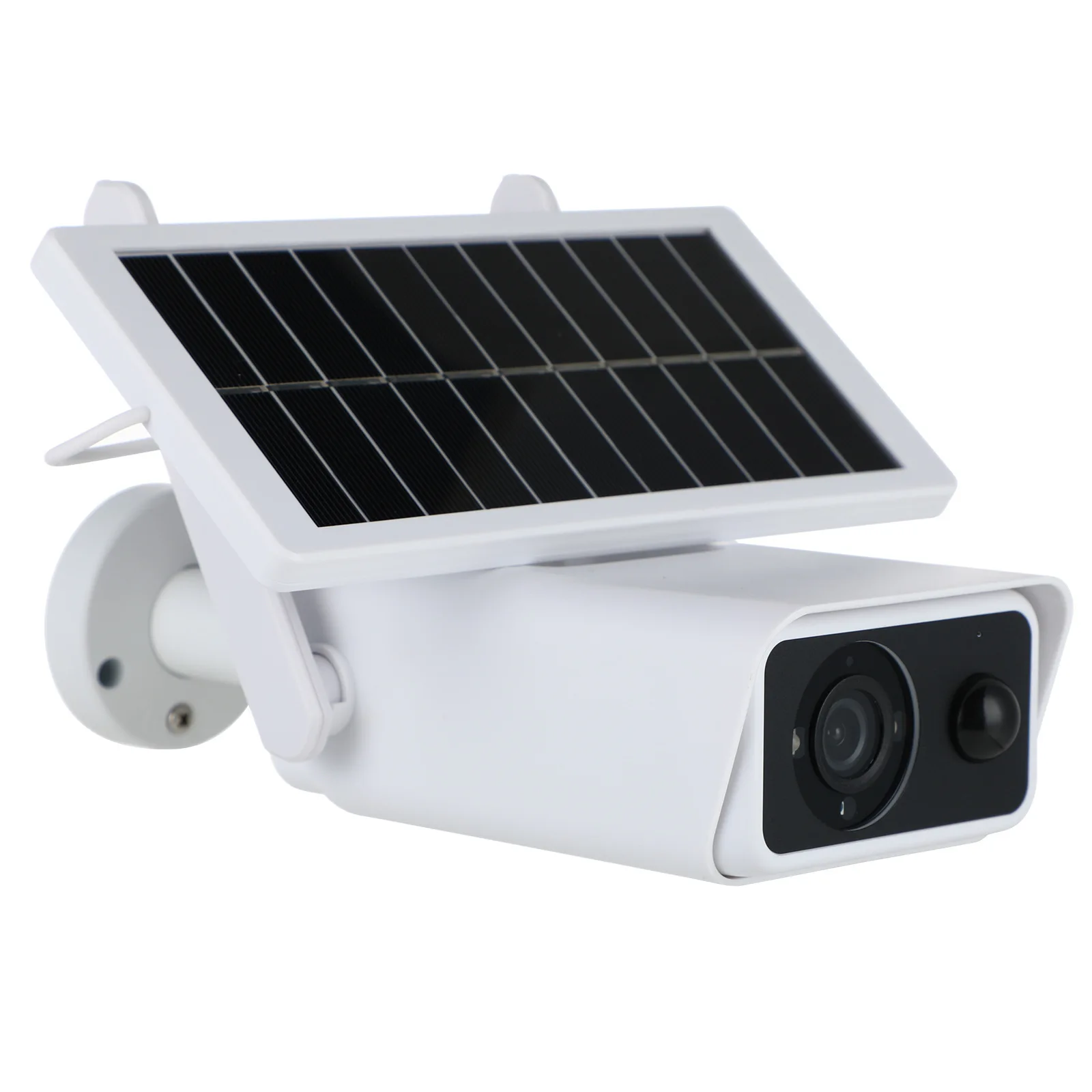 4MP Solar Camera Outdoor 360° Panoramic Night Vision Surveillance Two-way Audio Motion Detection CCTV Cameras Removable Battery