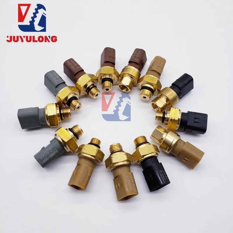 

JUYULONG 1611703 C9 C18 запасные части двигателя, датчик давления, датчик давления 161-1703 для экскаватора 330D 328D 966E 972G, колесный погрузчик