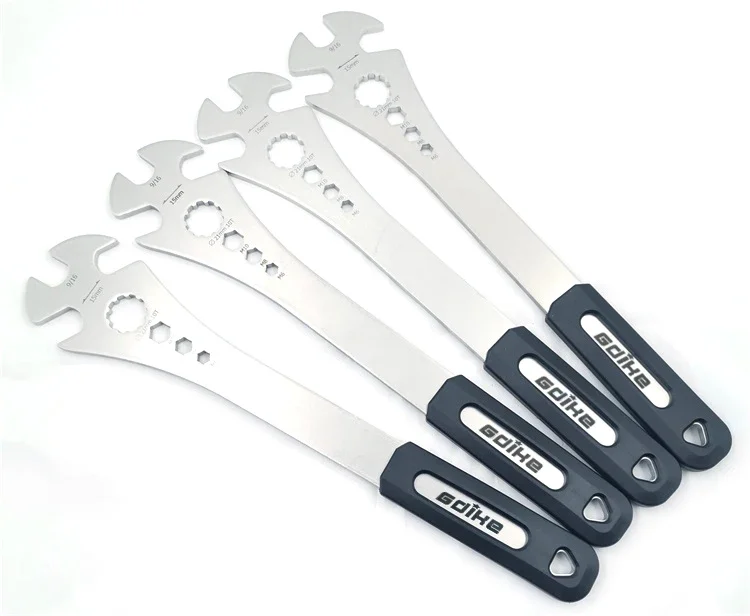 

GDIKE bicycle extended pedal wrench pedal 15mm open end wrench lock pedal disassembly, installation and maintenance tool