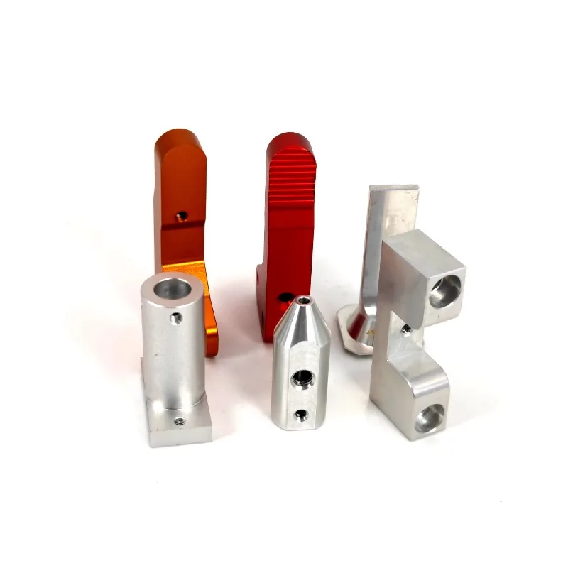 Combinación de piezas metálicas industriales de alto rendimiento, varios colores de alta precisión, brochado CNC de acero inoxidable