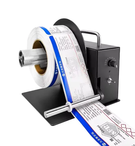 Desktop Automatic label rewinder Label recycling machine Label roll retractor machine