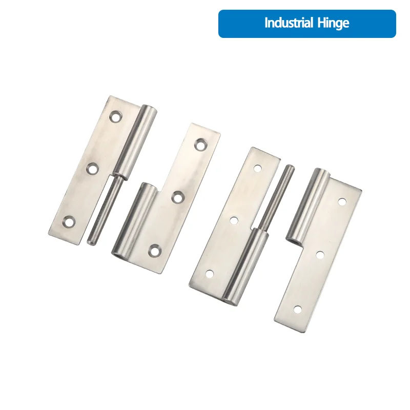 Industrial Machinery Equipment Cabinet Doors With Detachable And Foldable Stainless Steel Butterfly Hinges