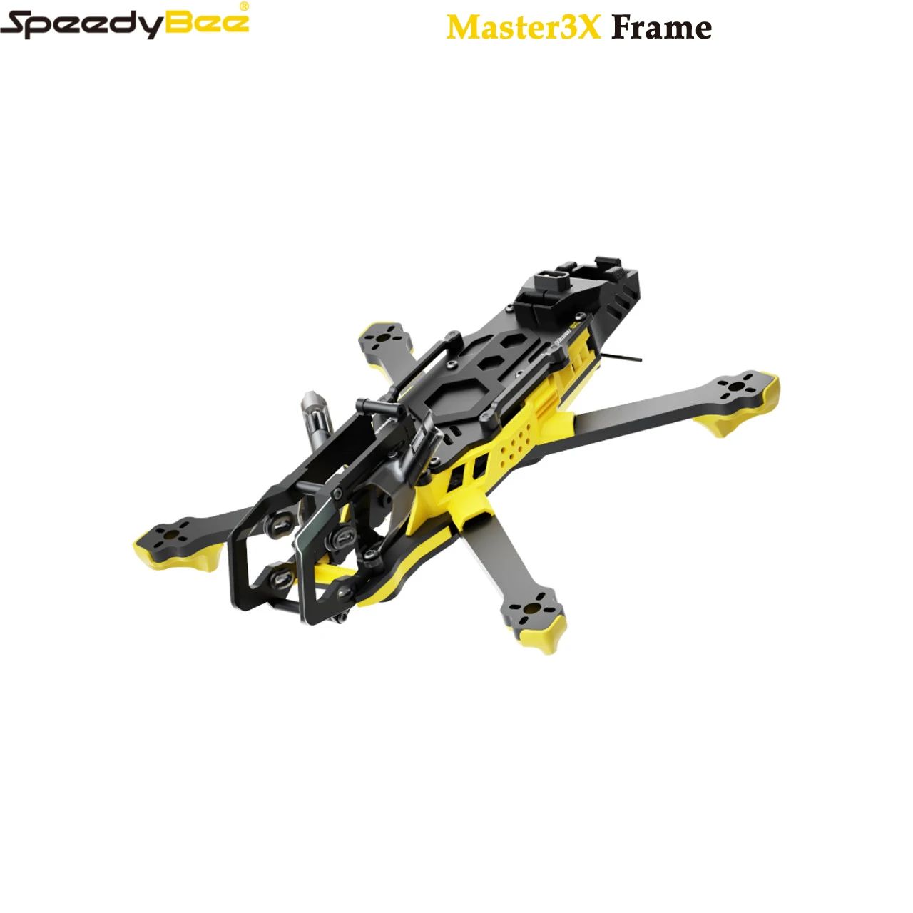 

Модульная рама SpeedyBee Master3X Master 3X, 3-3,6 дюйма, радиоуправляемая рама гоночного дрона FPV для фристайла