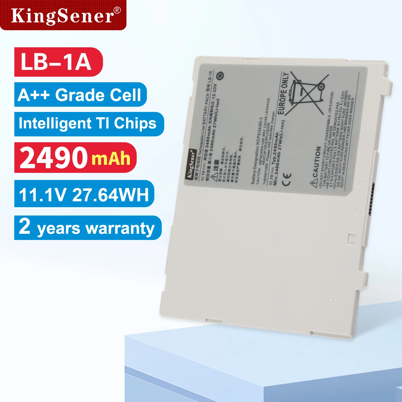 KingSener LB-1A Rechargeable Li-ion Battery For Canon CXDI-70C CXDI-701C CXDI-701G CXDI-801C CXDI-801G Wireless DR Detector