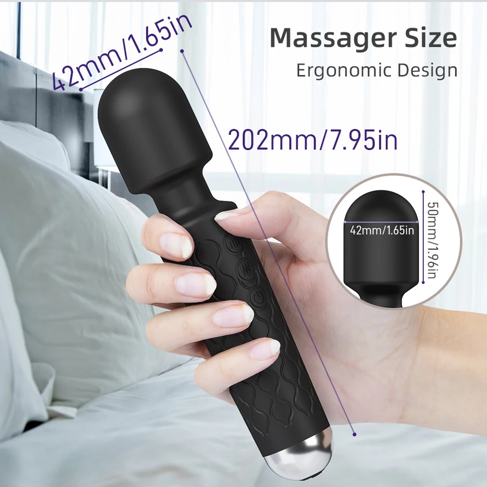 Powerful Magic Wand Vibrators for Women Clitoris Stimulator AV Stick G Spot Massager Female Masturbator Sex Toys for Woman Shop