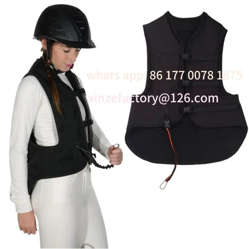 Customizable High Precision Equestrian Airbag Riding Anti-Fall Inflatable Armor Children Adult Protective Gear
