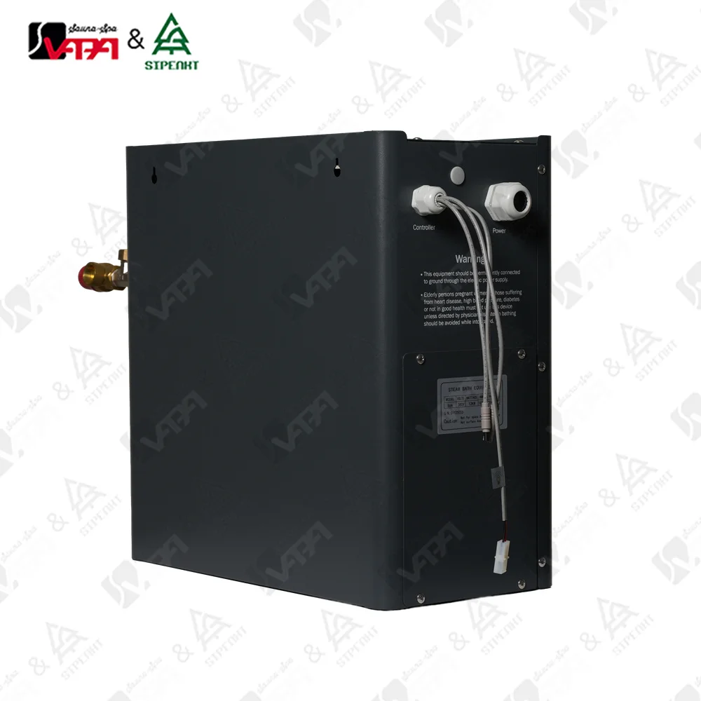 9KW WiFi Control Fast‑Heating Electric Steam Generator CE Certified For Sauna Spa Steam Room