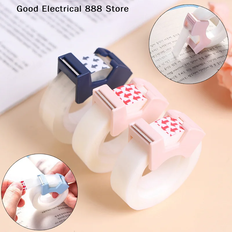 Adhesive Tape With Cutting Tool Writable Invisible Correction Tape Stationery Office Supplies Labeling Clothes Cutting Marking