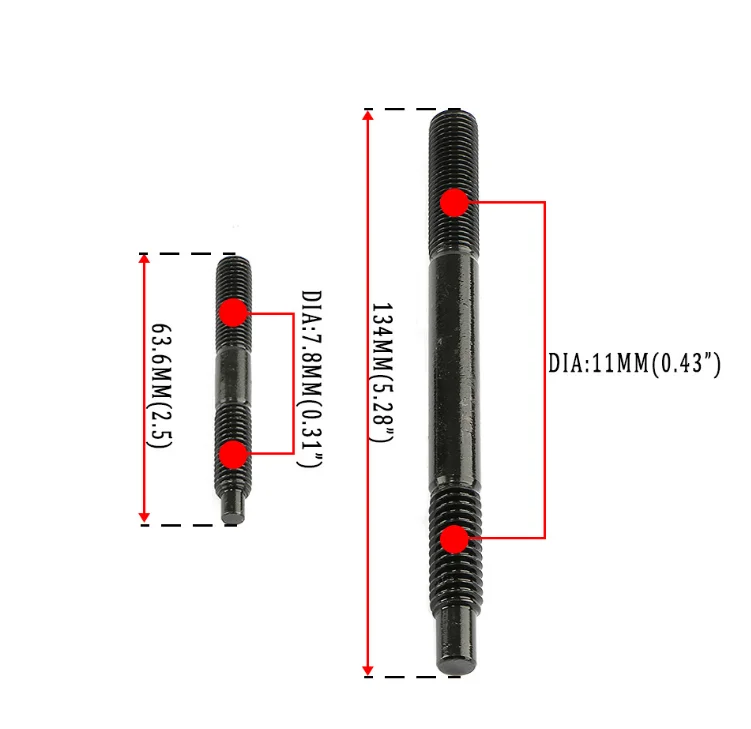 

LS1 LS3 2004-UP Комплект шпилек для 12-точечной головки блока цилиндров 5,3 л 5,7 л 6,0 л 33449
