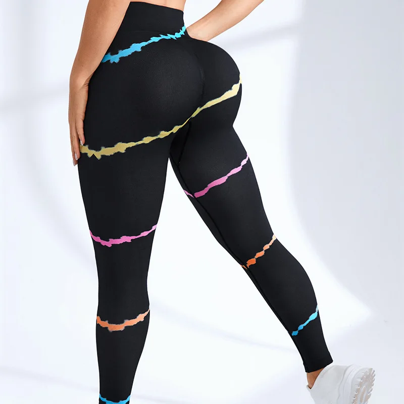 Newest Semaless Leggings Women Butt Lift Curves Workout Tights Yoga Pants Gym Outfits Fitness Clothing Sports  Print Leggings